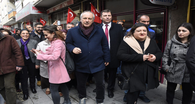 CHP'li Muharrem İnce Gümüşhane'de Partililer İle Buluştu