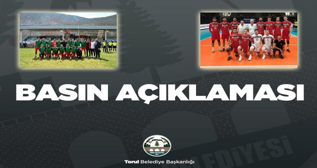 Torul Belediye Spor Kulübümüze ve Torul Gençlik voleybol takımımıza desteklerimizi sürdürmeye devam edeceğiz
