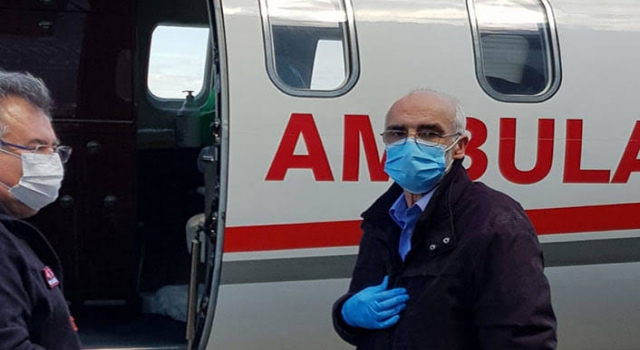 Ambulans Uçak Gümüşhaneli Hasan Pala için Havalandı
