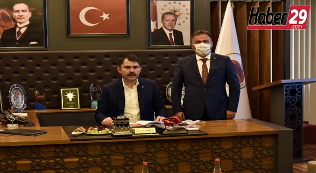 Çevre ve Şehircilik Bakanı Murat Kurum Gümüşhane’de