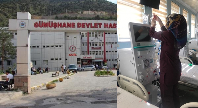 Gümüşhane Devlet Hastanesi Diyaliz Cihazları Yenilendi