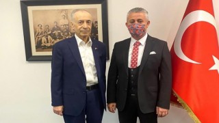 Başkan Olgun, Galatasaray Başkanı Mustafa Cengiz'i ziyaret etti