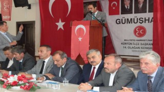 MHP’nin Kürtün ilçe kongresi yapıldı