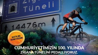 Avrupa’nın en uzun tünelinde bisiklet etkinliği yapılacak