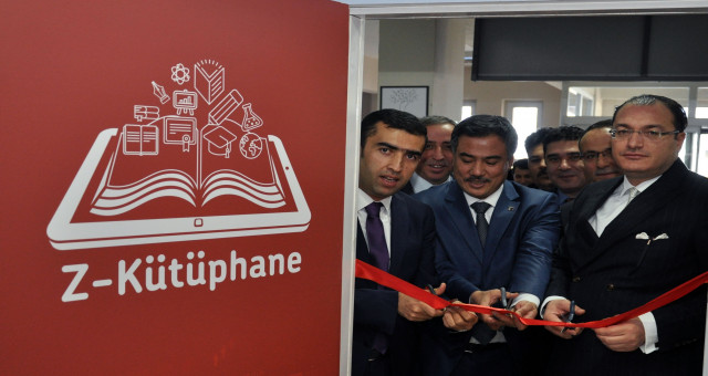 Türk Telekom Fen Lisesi’nde ve Gazipaşa Ortaokulu’nda Z-Kütüphaneler Açıldı
