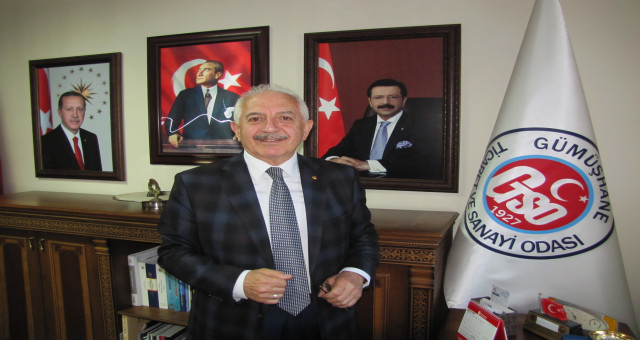 GTSO Başkanı İsmail Akçay: ‘’Ülkemizin istiklalinde ve istikbalinde var olan bir Gümüşhaneyiz’’